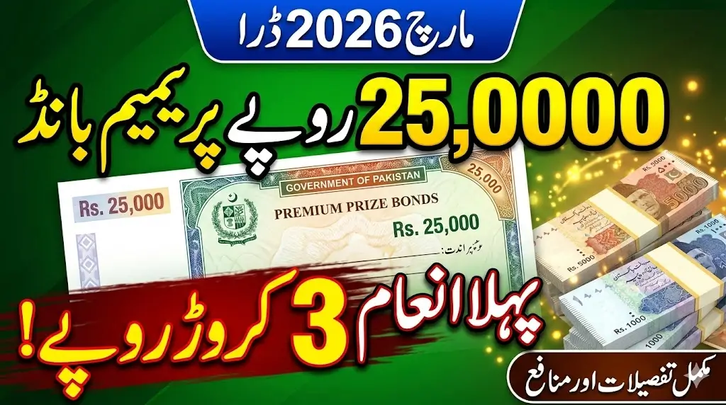 Rs. 25,000 Premium Prize Bond Draw 2026 – Complete Details, Prize Money & How Winners Get Paid